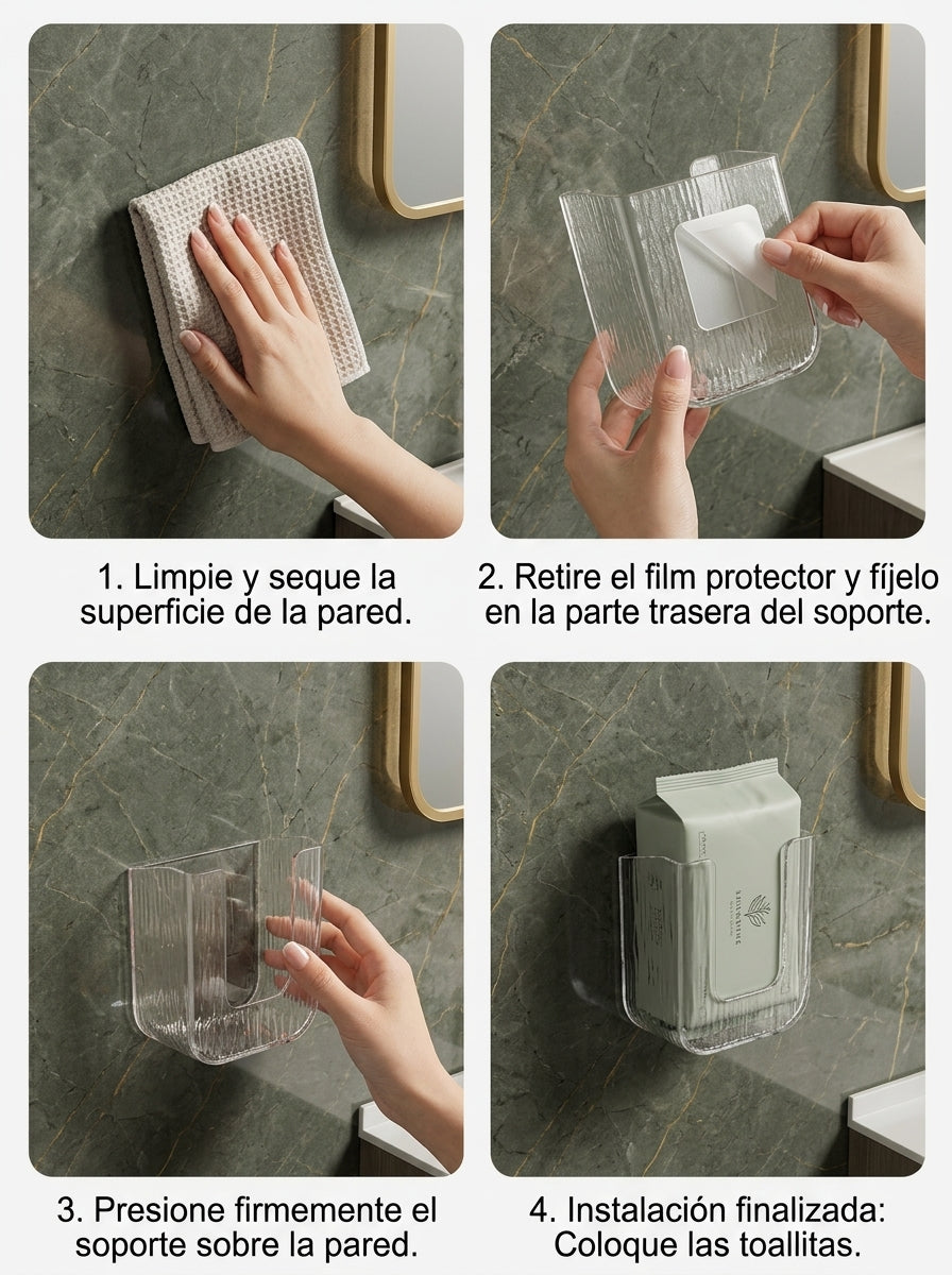 Dispensador de Toallitas de Pared